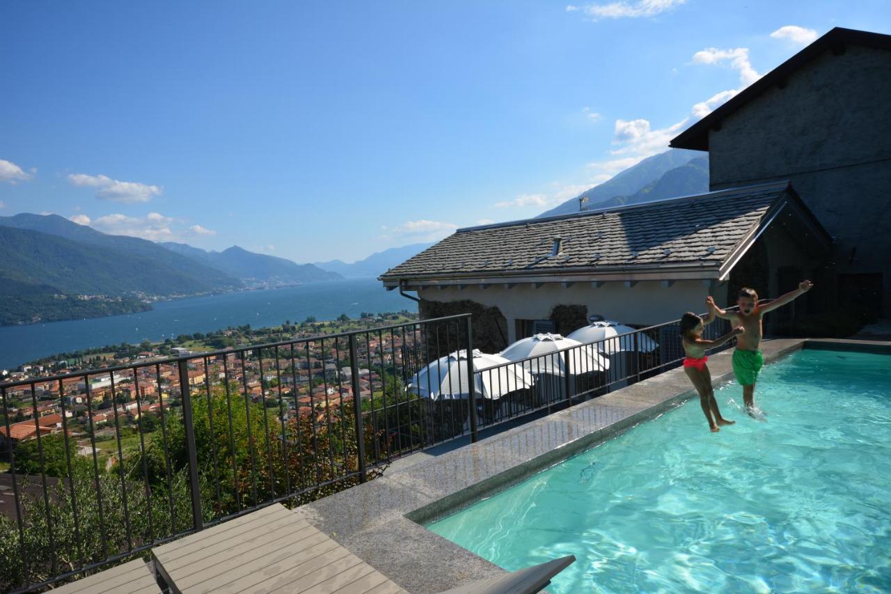 Casa Di Campagna Rosina Con Piscina E Vista Lago 赫拉弗多纳 外观 照片