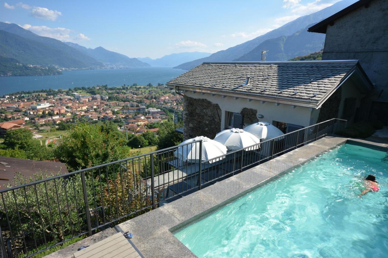 Casa Di Campagna Rosina Con Piscina E Vista Lago 赫拉弗多纳 外观 照片